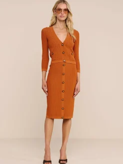 Irvin Pointelle Knit Cardigan