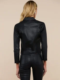 Janelle Coated Jean Jacket