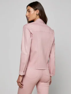 Janelle Coated Jean Jacket