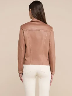 Janelle Coated Jean Jacket