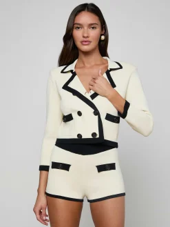 Janu Cropped Knit Jacket