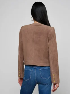 Jayde Collarless Jacket