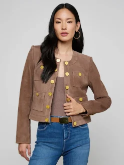 Jayde Collarless Jacket