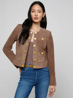 Jayde Collarless Jacket