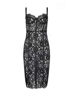 Jennifer Lace Midi Dress