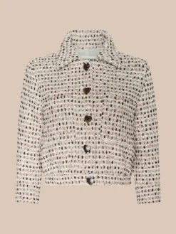 Jia Cropped Tweed Jacket