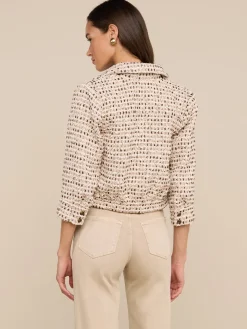 Jia Cropped Tweed Jacket