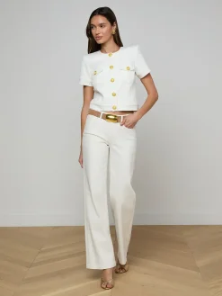 Joanne Low-Rise Wide-Leg Jean
