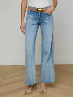 Joanne Low-Rise Wide-Leg Jean