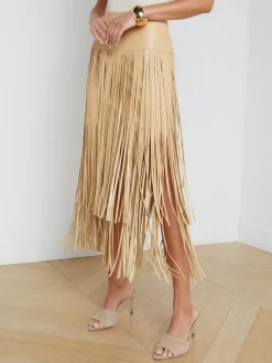 Karolina Fringe Skirt
