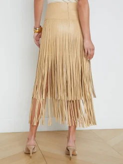 Karolina Fringe Skirt