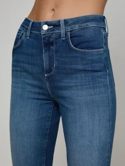 Kendra Cropped Flare Jean