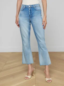 Kendra Cropped Flare Jean