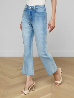 Kendra Cropped Flare Jean