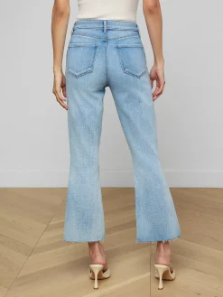 Kendra Cropped Flare Jean