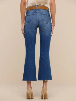 Kendra Cropped Flare Jean