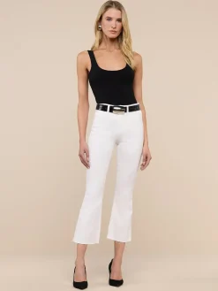 Kendra Cropped Flare Jean