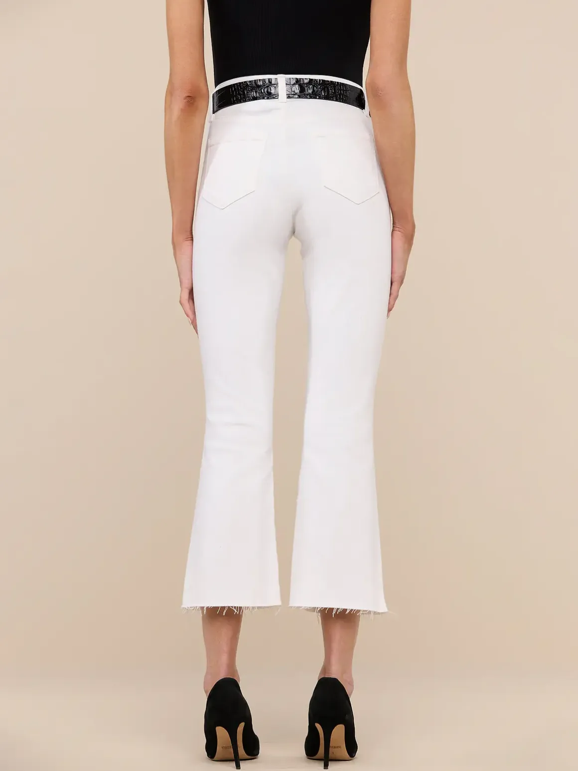 Kendra Cropped Flare Jean