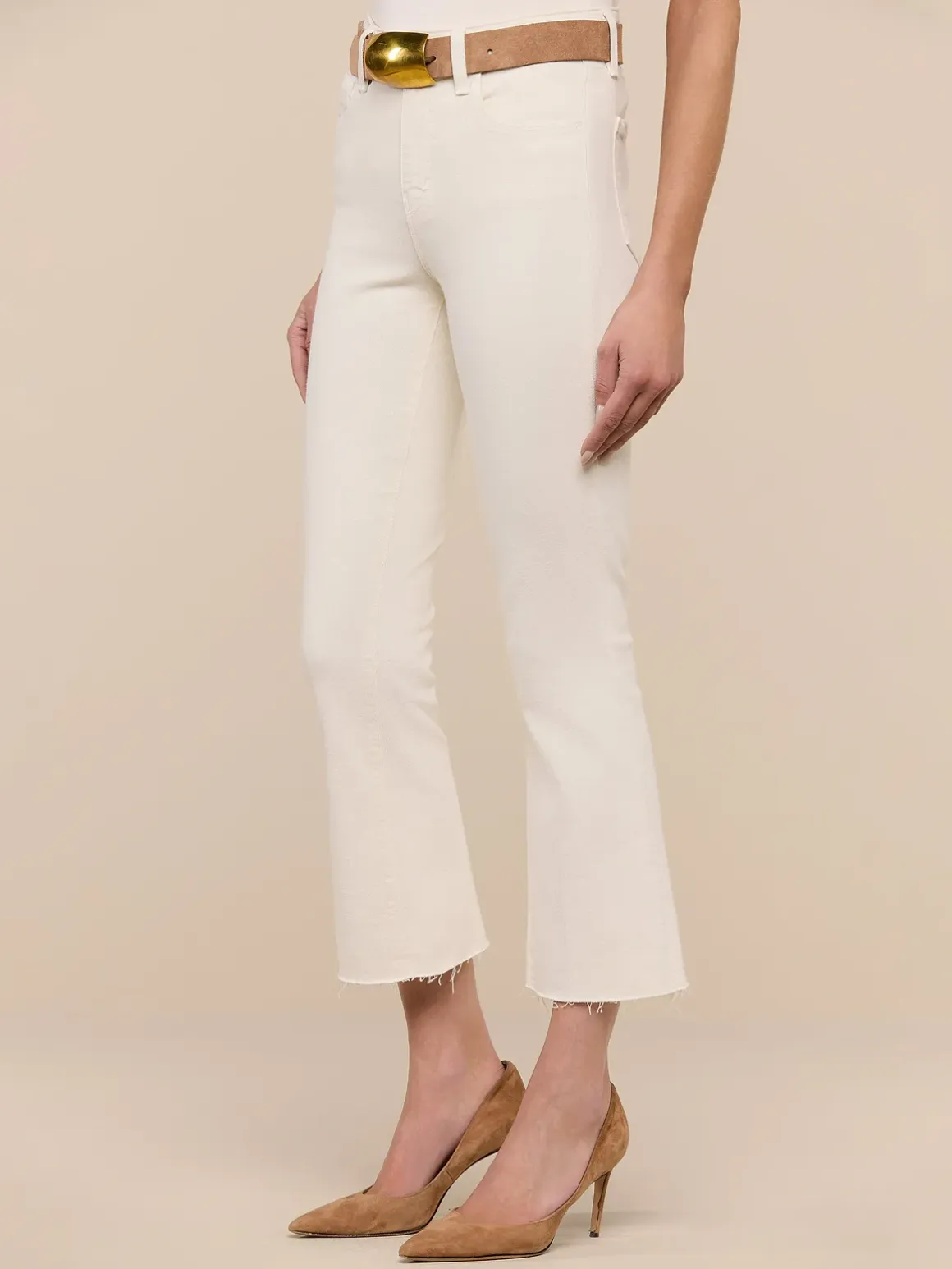 Kendra Cropped Flare Jean