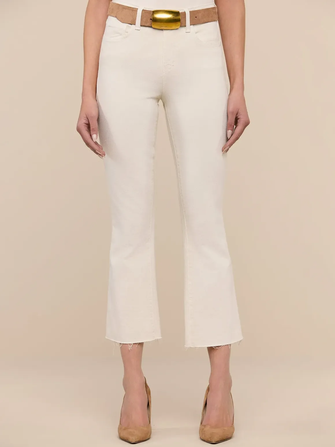 Kendra Cropped Flare Jean
