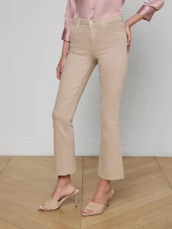 Kendra Cropped Flare Jean