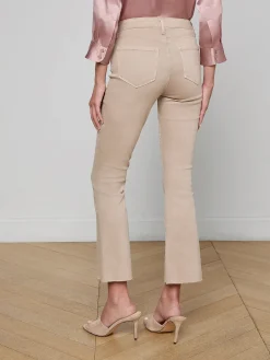 Kendra Cropped Flare Jean