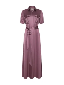 Klement Silk Shirt Dress