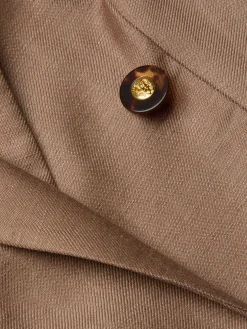 Lila Linen-Blend Blazer