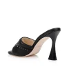 Lille Leather Open-Toe Mule