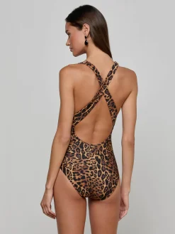 Lisa Plunge One-Piece Swimsuit