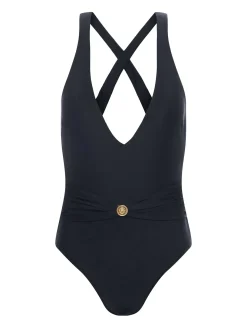 Lisa Plunge One-Piece Swimsuit