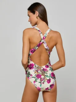 Lisa Plunge One-Piece Swimsuit