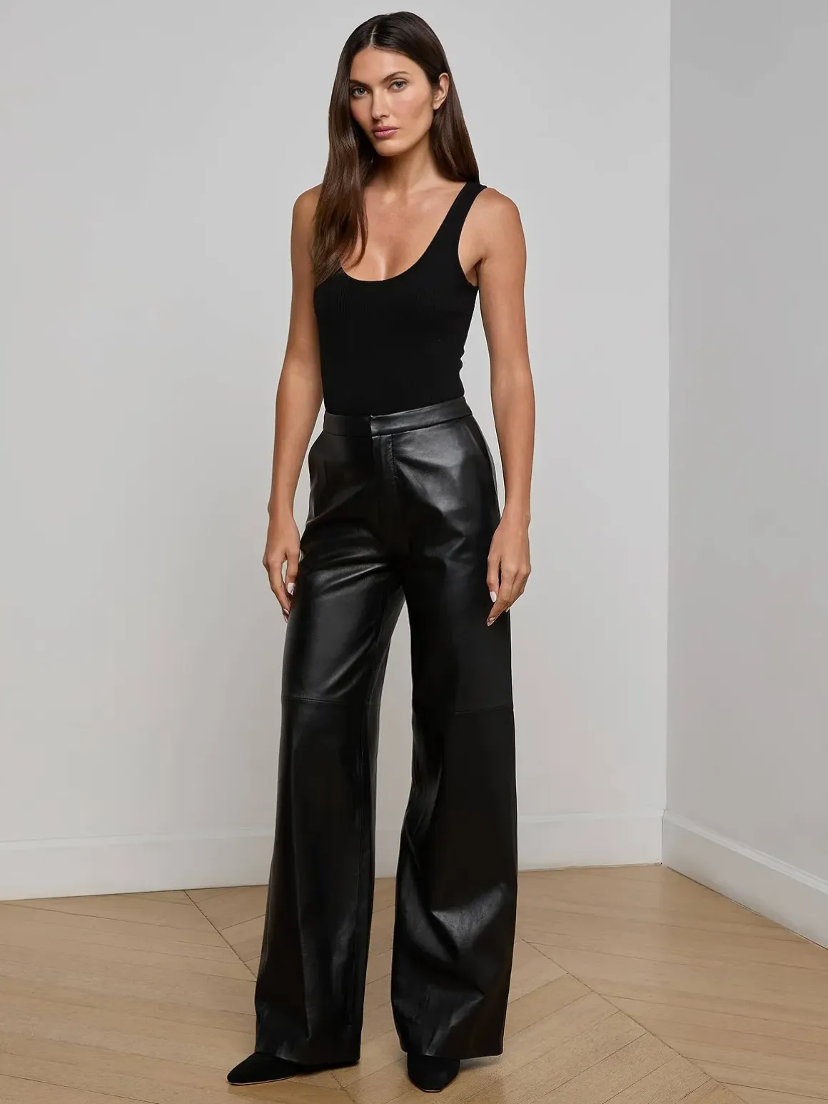 Livvy Leather Trouser