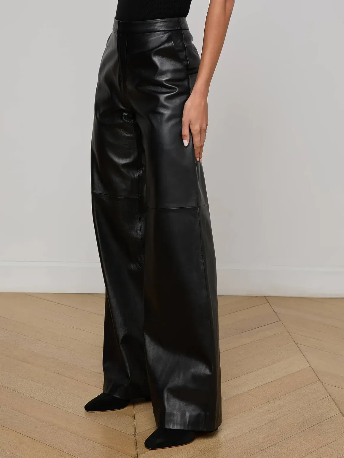 Livvy Leather Trouser