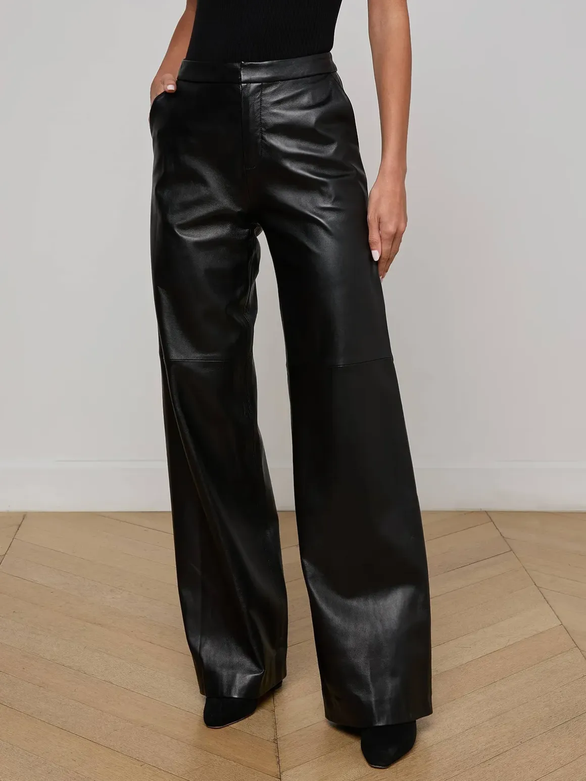 Livvy Leather Trouser