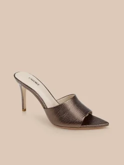 Lolita Leather Open-Toe Mule