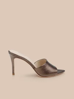 Lolita Leather Open-Toe Mule
