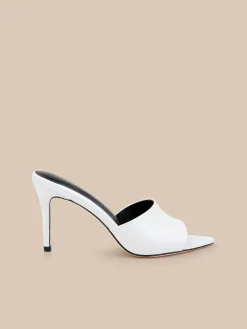 Lolita Leather Open-Toe Mule