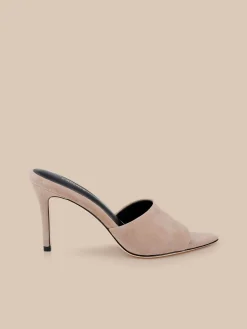 Lolita Suede Open-Toe Mule
