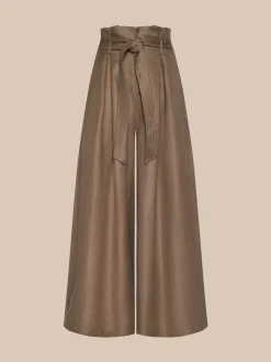 Lowen Linen-Blend Pant