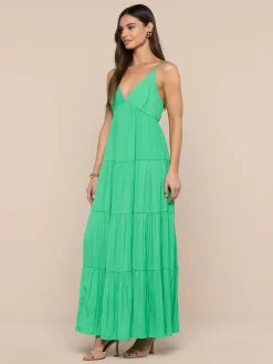 Lua Tiered Maxi Dress