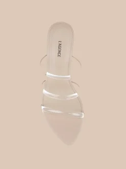 Ludovica Kitten-Heel Sandal