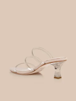 Ludovica Kitten-Heel Sandal