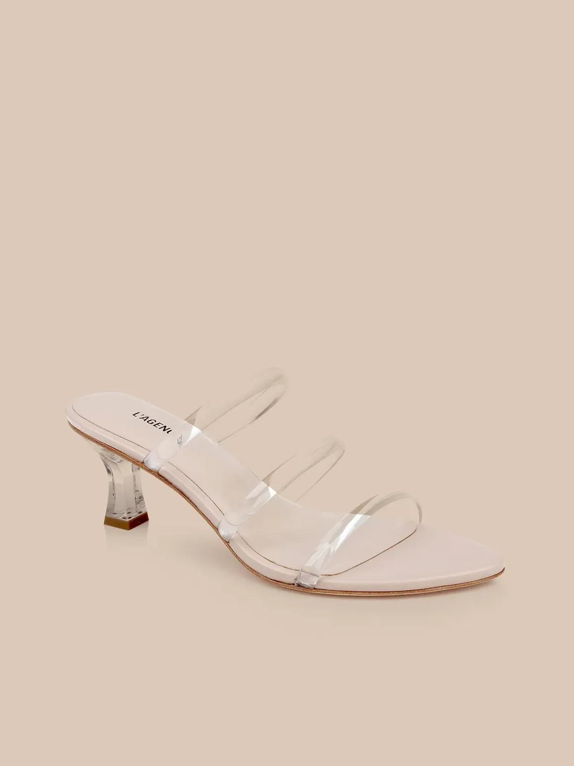 Ludovica Kitten-Heel Sandal