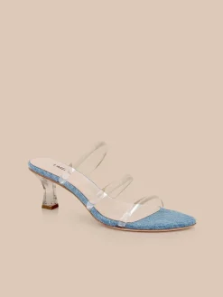 Ludovica Kitten-Heel Sandal