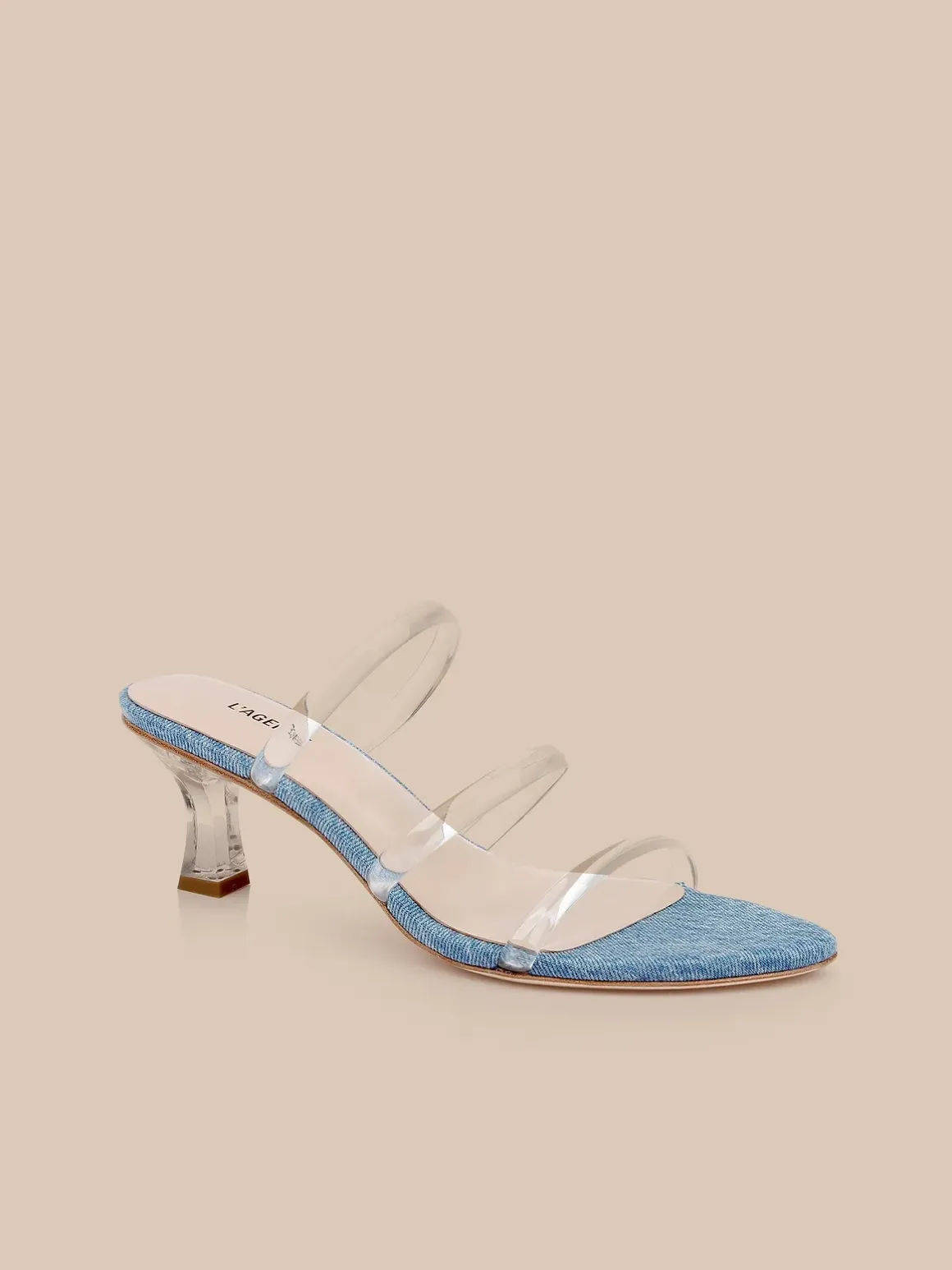Ludovica Kitten-Heel Sandal