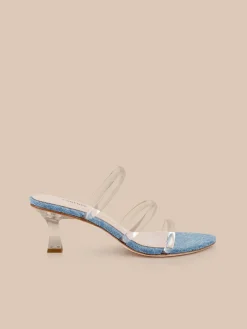 Ludovica Kitten-Heel Sandal