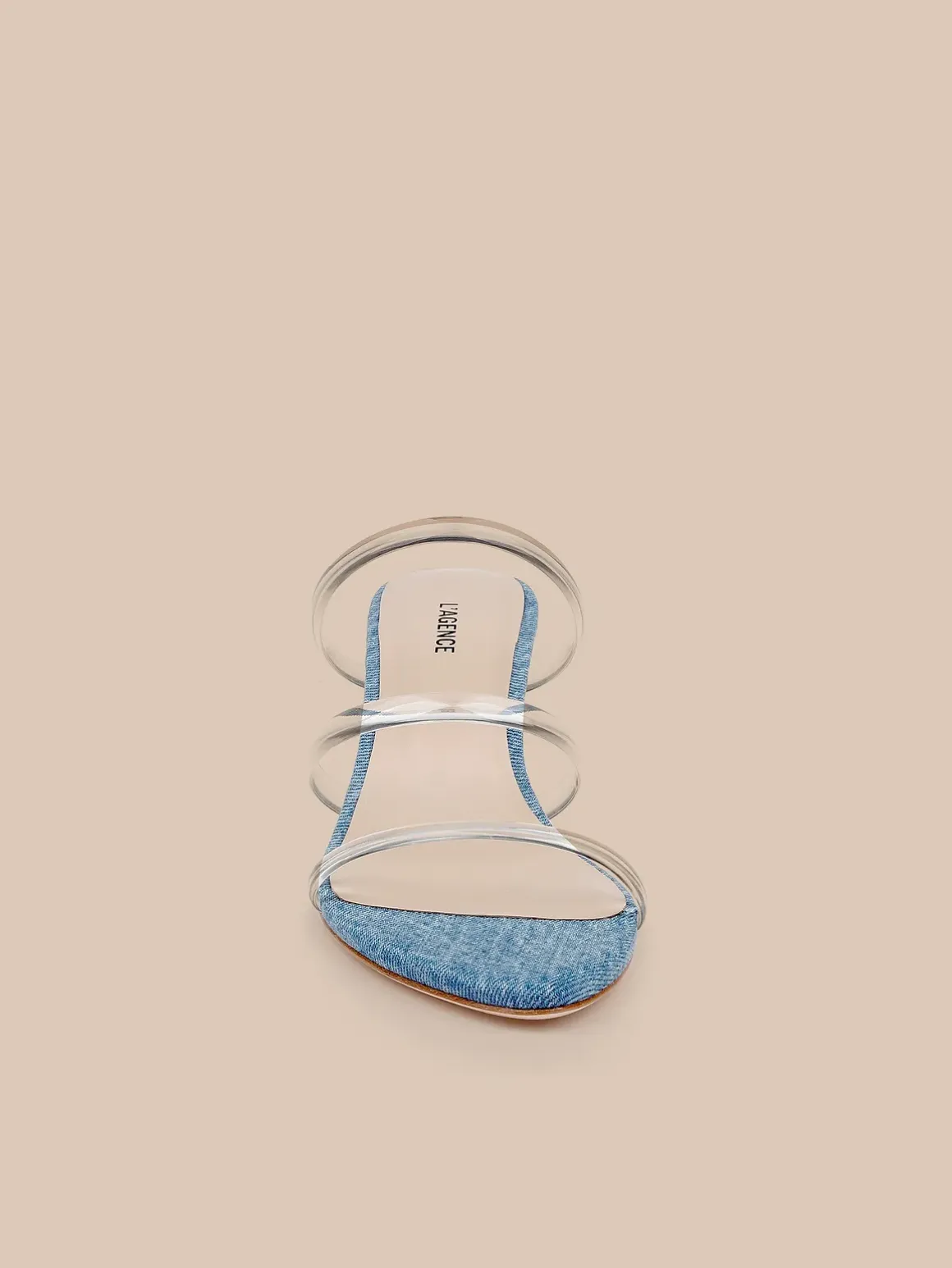 Ludovica Kitten-Heel Sandal