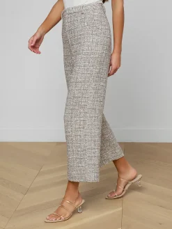 Lula Cropped Tweed Trouser