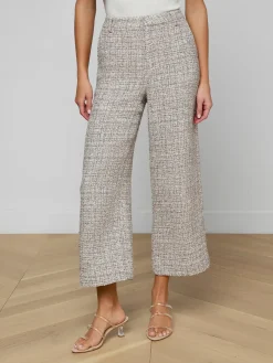 Lula Cropped Tweed Trouser